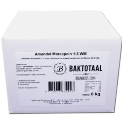 Damco Amandel Marsepein 1:3 Naturel 6kg* Marsepein