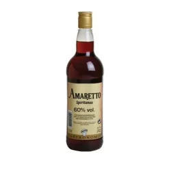 Overig Amaretto 60% 1liter (speciaal voor patisserie)* Smaakstoffen