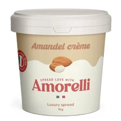 Amorelli Amandel Spread 1kg* Chocolade Vullingen|Bonbonvullingen