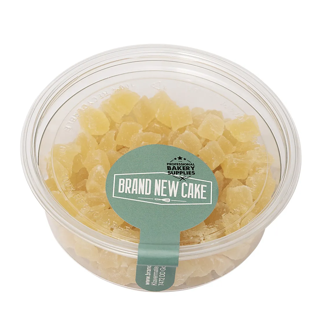 BrandNewCake Ananas Blokjes Gekonfijt 140g* Gekonfijt Fruit En Bigarreaux