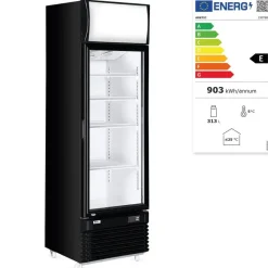 Hendi Arktic Backbar koelkast met lichtbak enkele deur* Keukenapparatuur