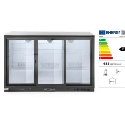 Hendi Arktic Backbar koelkast met drie schuifdeuren* Keukenapparatuur