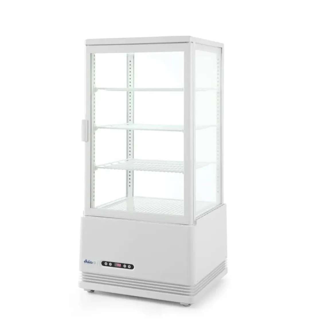 Hendi Arktic Koelvitrinekast Wit 78 Liter* Toonbankdisplays