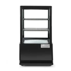 Hendi Arktic Koelvitrinekast Zwart 58 Liter* Toonbankdisplays
