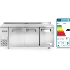 Hendi Arktic Koelwerkbank met 3 deuren Kitchen Line 390L* Keukenapparatuur