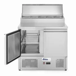 Hendi Arktic Saladette met 2 deuren en verhoogde GN vitrine 300L* Toonbankdisplays