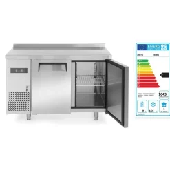 Hendi Arktic Vrieswerkbank met 2 deuren Kitchen Line 220L* Keukenapparatuur