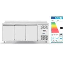 Hendi Arktic Vrieswerkbank met 3 deuren Profi Line 420L* Keukenapparatuur
