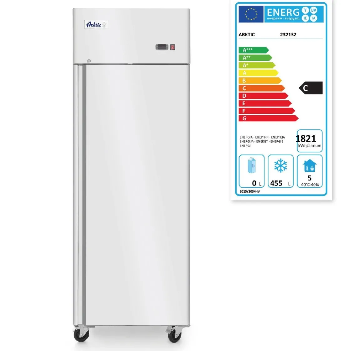 Hendi Arktic Vriezer enkele deur Profi Line 670L* Bak- En Kookapparaten