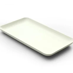 Overig Bagastro Suikerriet Bord Rechthoek 20x12x1,5cm 40st.* Taartkartons En Randen