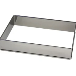 Overig Bakframe Rechthoek verstelbaar 46x25x4,7 cm* Rechthoekige Bakvormen