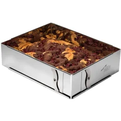 Overig Bakframe Rechthoek verstelbaar met Klemmen 46x32x7,5cm* Rechthoekige Bakvormen