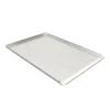 Overig Bakplaat Aluminium Geperforeerd 60x40cm (3 randen 90°)* Rechthoekige Bakvormen