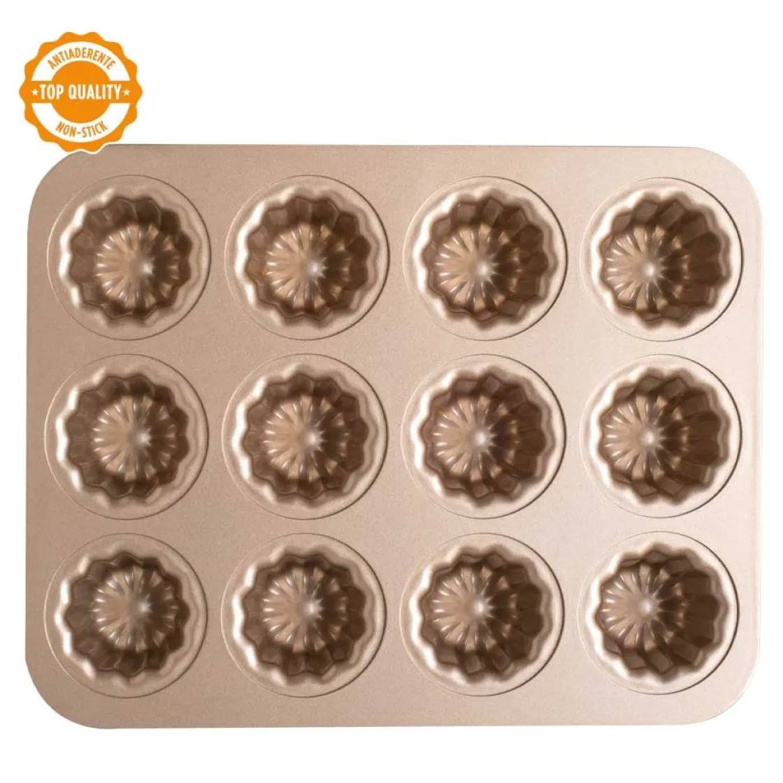 Decora Bakvorm Canelé (12)* Speciale Bakvormen