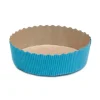 Overig Bakvorm Karton Rond Ø10x3cm Blauw (per stuk)* Bakvormen Papier