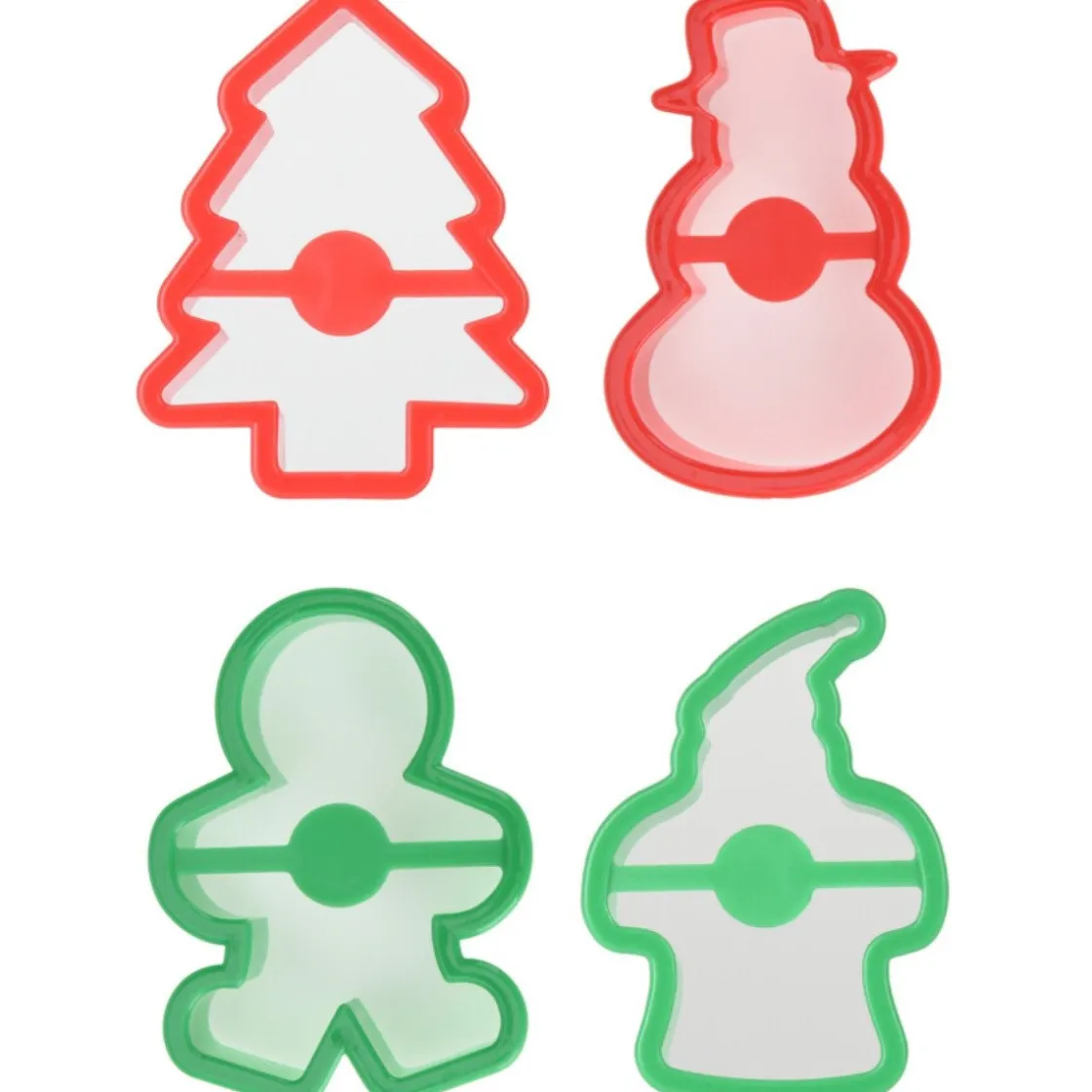 Overig Bakvorm Set met Uitstekers Kerst*** Figuur Stekers