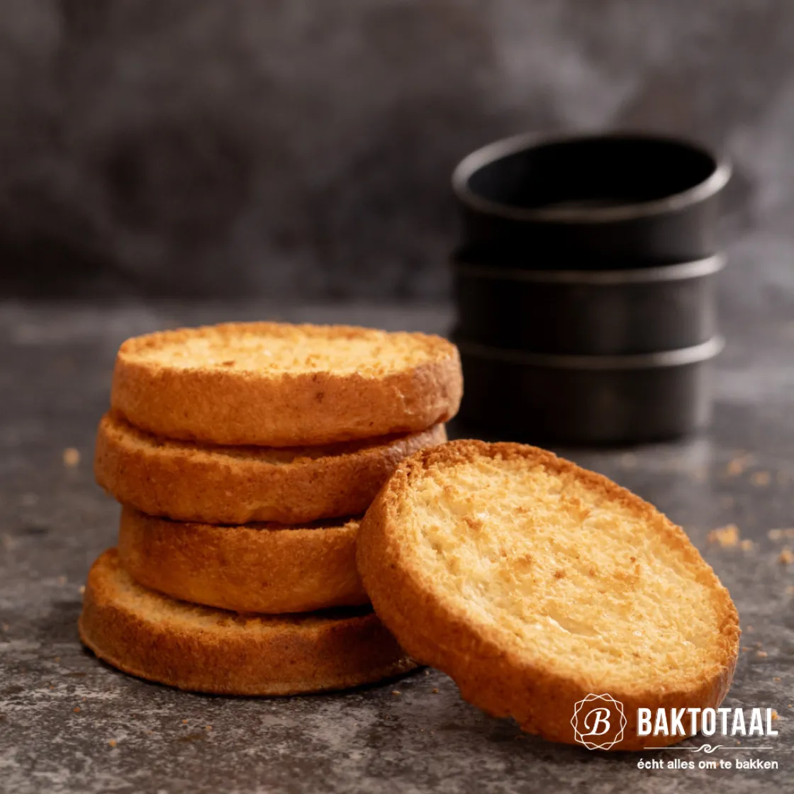 Overig Beschuitdop Ø95 x 30mm* Ronde Bakvormen