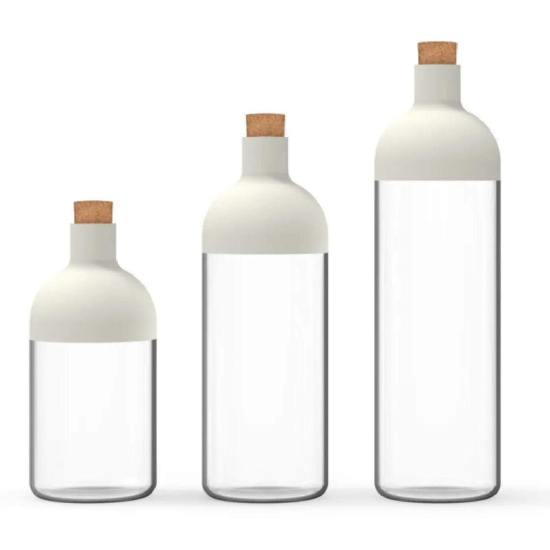Biesse Fles met Dop Multifunctioneel 0,9L*** Voorraadpotten En Bewaardozen