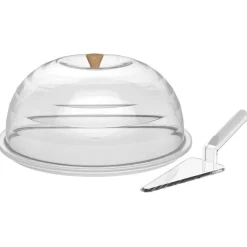 Biesse Stolp met Plateau en Taartschep Ø34x16cm* Taartplateaus