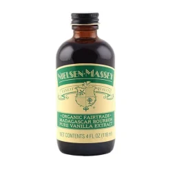 Nielsen-Massey Biologische Vanille Extract Bourbon 118ml* Smaakstoffen