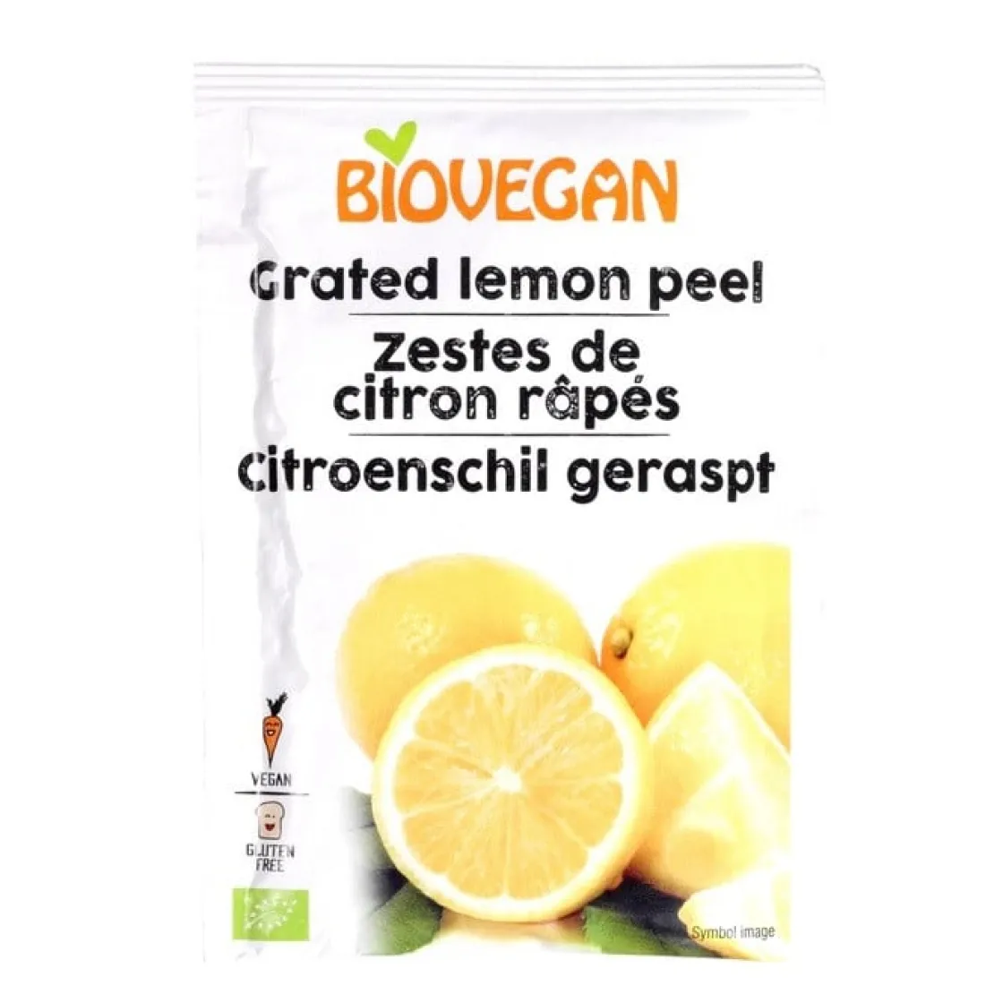 BioVegan Citroenschillen Geraspt Biologisch 9g* Smaakstoffen