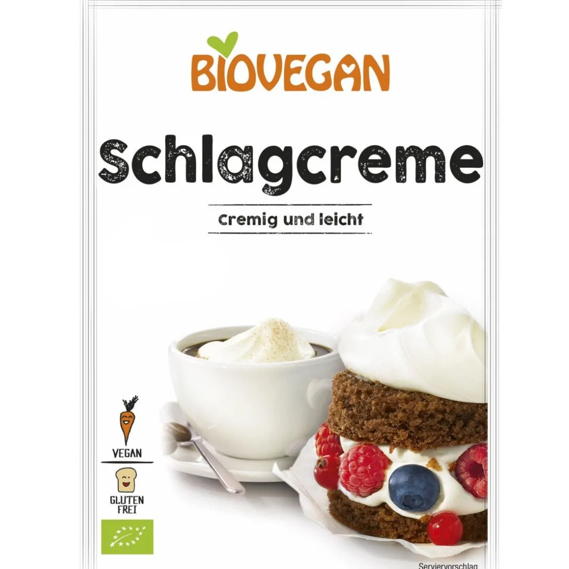 BioVegan Slagroom Poeder Biologisch 54g* Slagroom En Melkpoeders|Roompoeders