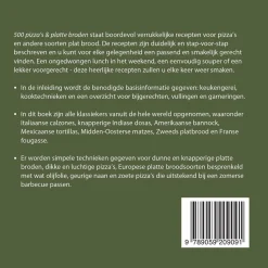 Boek: 500 Pizza's & Platte Broden* Bakboeken
