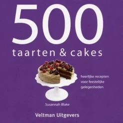 Boek: 500 Taarten & Cakes* Bakboeken