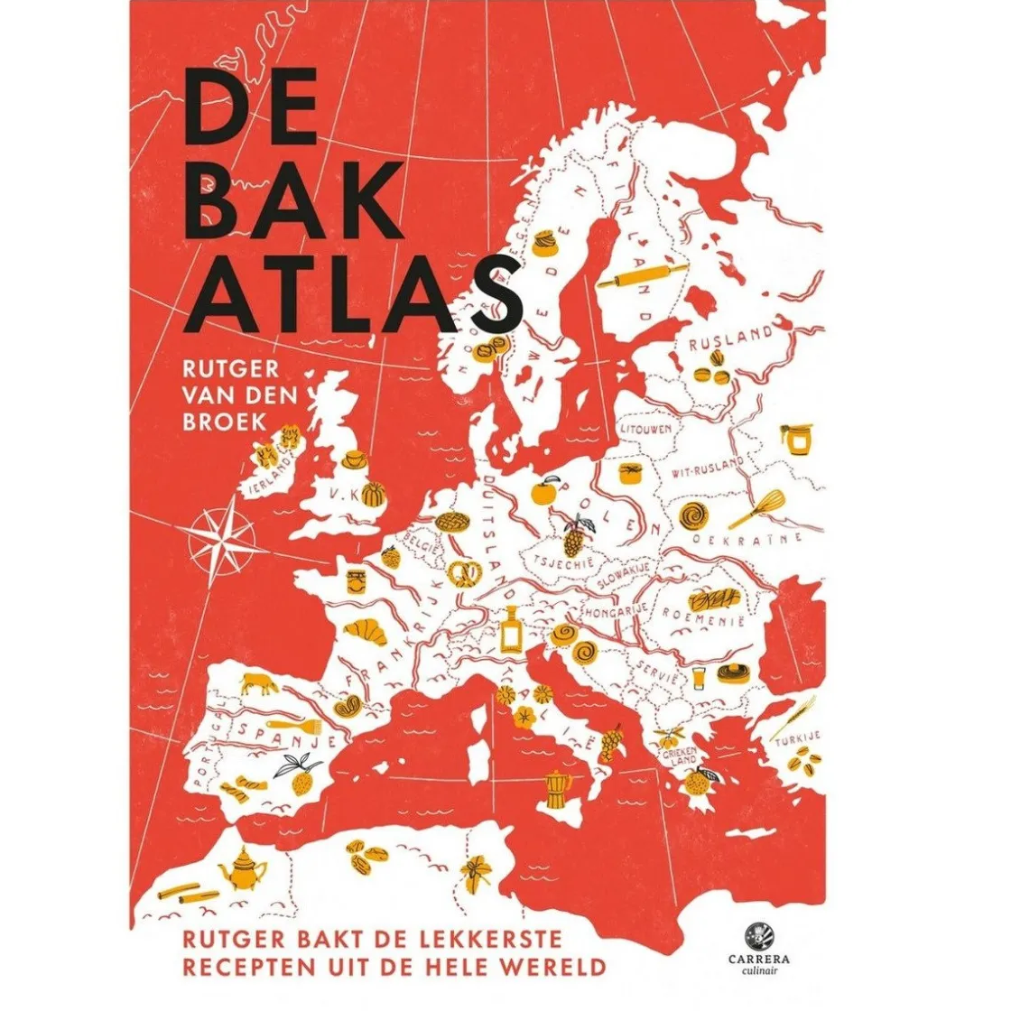 Boek: De Bakatlas*** Bakboeken