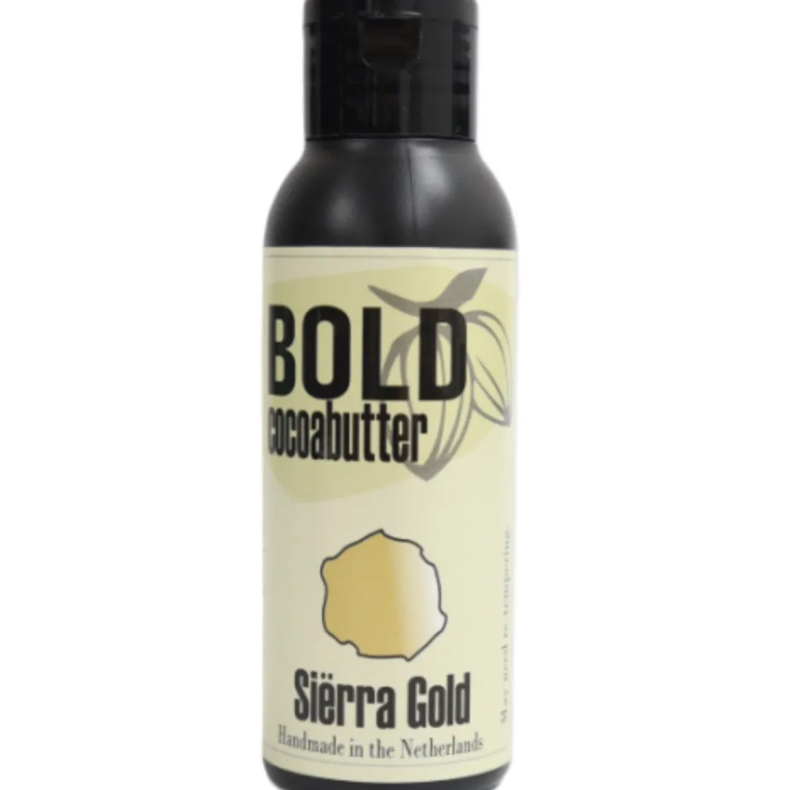 Bold Cacaoboter Gekleurd Sierra Gold Glitter 80g* Chocolade Kleurstoffen|Chocolade Kleurstoffen