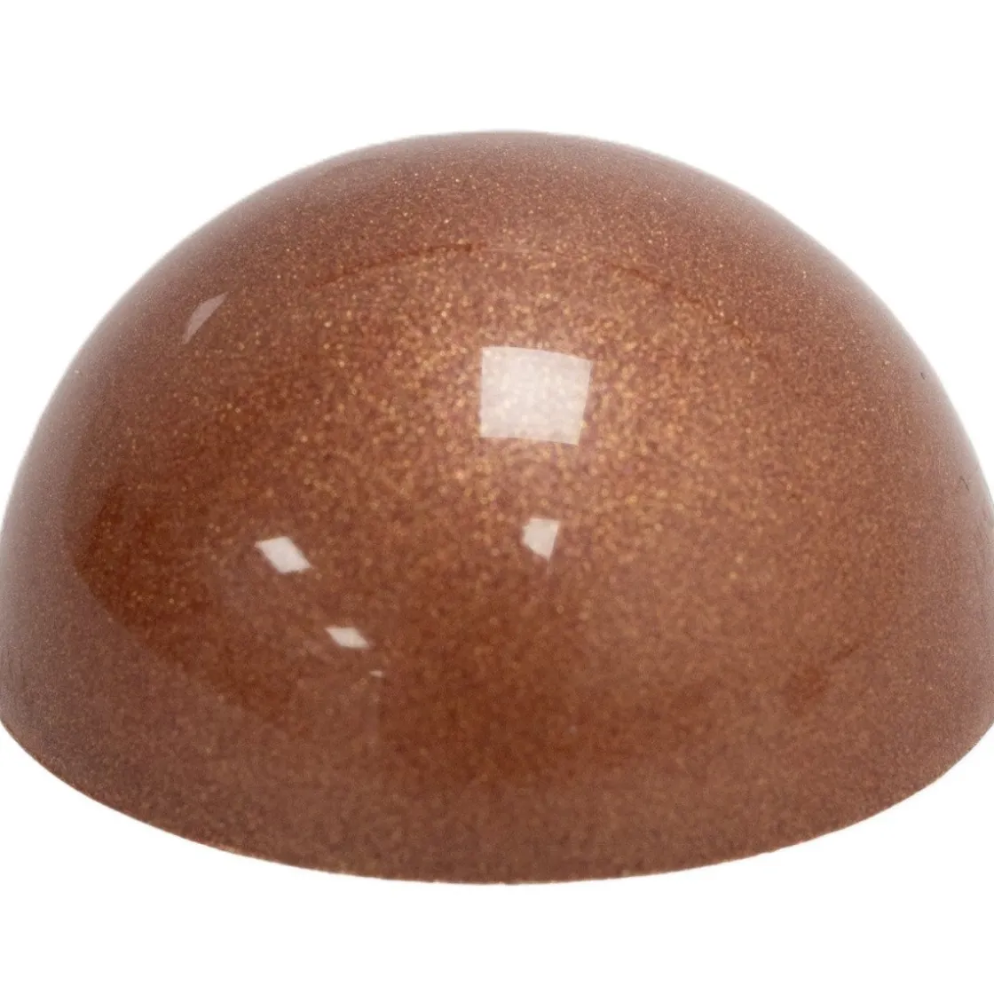 Bold Cacaoboter Gekleurd Copper Glitter 80g* Chocolade Kleurstoffen|Chocolade Kleurstoffen