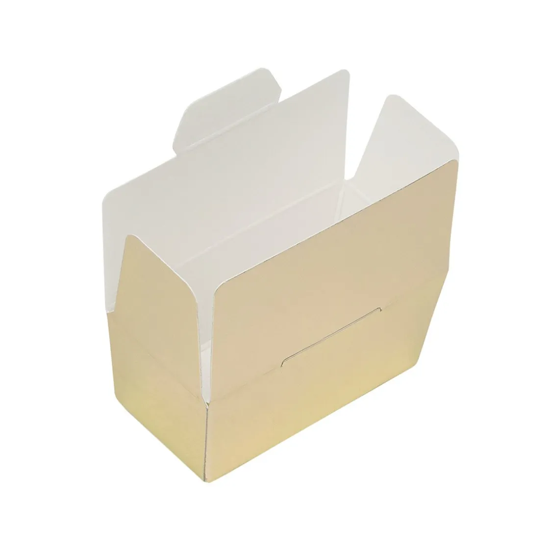 BrandNewCake Bonbondoosje Goud Metallic -2 bonbons- 25 stuks* Chocolade Verpakkingen|Bonbon Doosjes