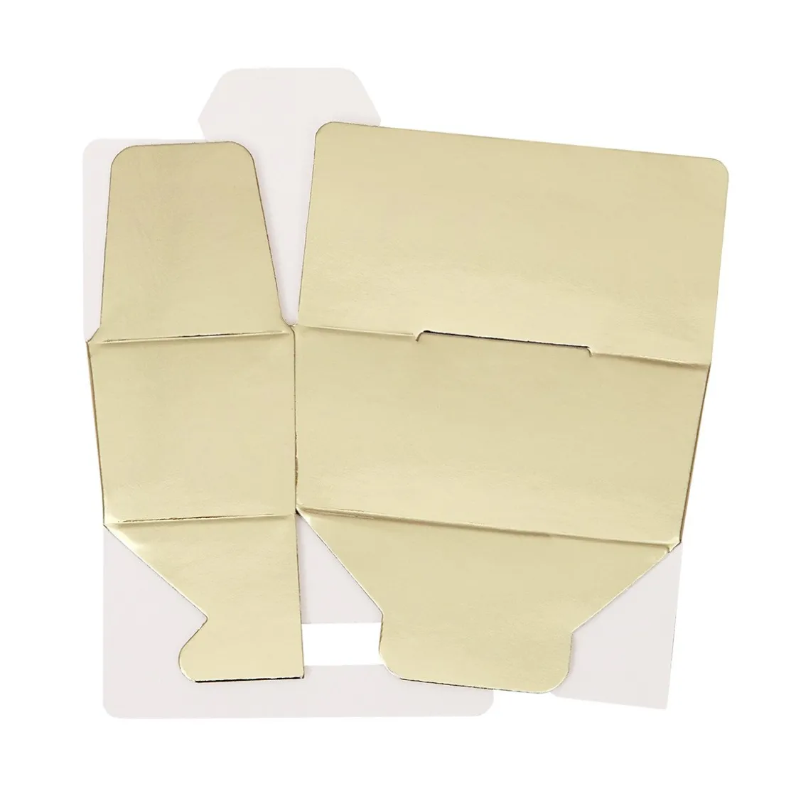 BrandNewCake Bonbondoosje Goud Metallic -2 bonbons- 25 stuks* Chocolade Verpakkingen|Bonbon Doosjes