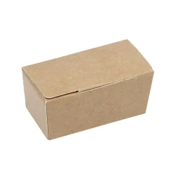 BrandNewCake Bonbondoosje Kraft -2 bonbons- 25 stuks* Chocolade Verpakkingen|Bonbon Doosjes