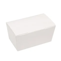 BrandNewCake Bonbondoosje Wit Glans -500 gram- 25 stuks* Chocolade Verpakkingen|Bonbon Doosjes