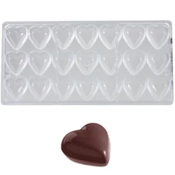 Chocolate World Bonbonvorm Hart (21x) 33x33x11 mm* Bonbonvormen