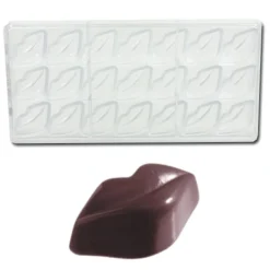 Chocolate World Bonbonvorm Lippen (21x) 49x26x17 mm* Bonbonvormen