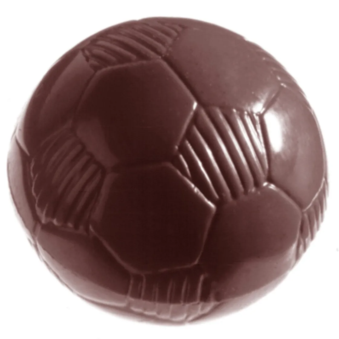 Chocolate World Bonbonvorm Voetbal (32x) Ø26mm* Bonbonvormen