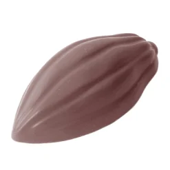 Chocolate World Bonbonvorm Cacaoboon (16x) 50x24x12mm* Bonbonvormen