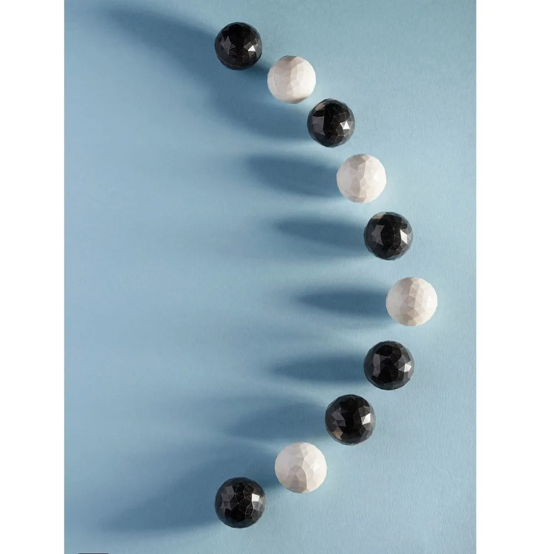 Chocolate World Bonbonvorm Bol Facet (24x) 25x12mm* Bonbonvormen