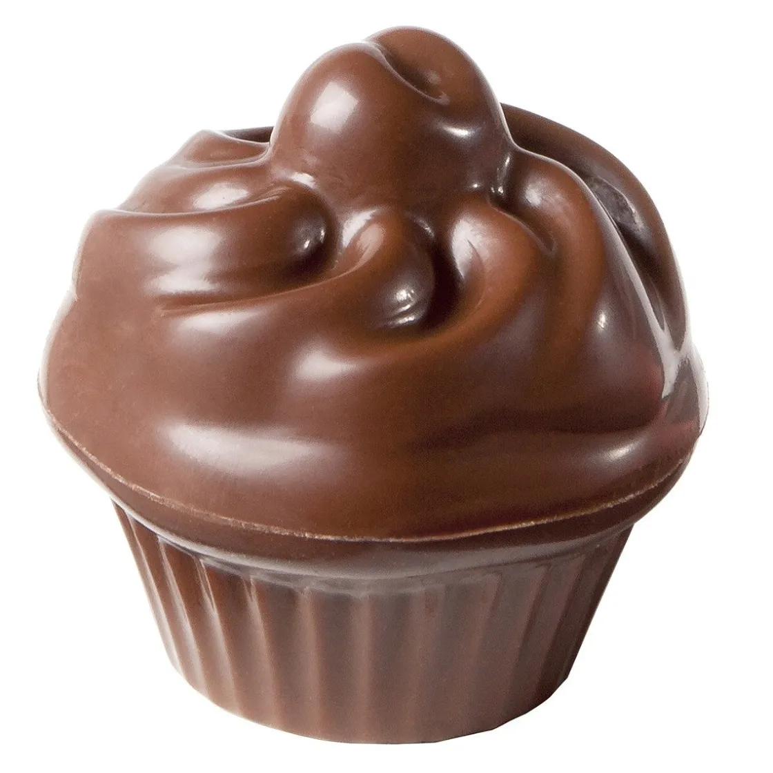 Chocolate World Bonbonvorm Cupcake (9) 32x18mm* Bonbonvormen