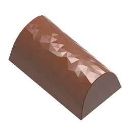Chocolate World Bonbonvorm Buche Facet (24x) 36x20x15mm* Bonbonvormen