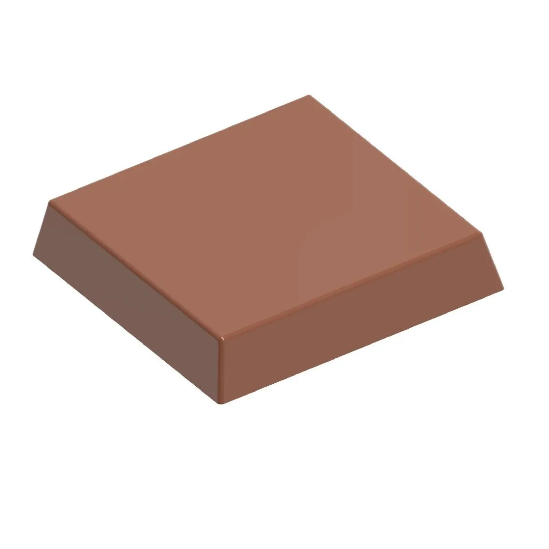 Chocolate World Bonbonvorm Vierkant (21x) 30,5x5,5mm* Bonbonvormen