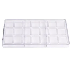 Chocolate World Bonbonvorm Vierkant (21x) 30,5x5,5mm* Bonbonvormen