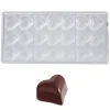 Chocolate World Bonbonvorm Hartje Bol (21x) 30x36x19 mm* Bonbonvormen