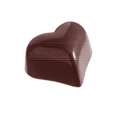 Chocolate World Bonbonvorm Hartje Bol (21x) 30x36x19 mm* Bonbonvormen