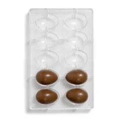 Decora Bonbonvorm Eitjes (10x) 60x42 mm* Bonbonvormen