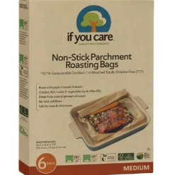 If You Care Braadzak Ongebleekt Papier 36,5x27x9,2cm 6st.* Bakhulpmiddelen