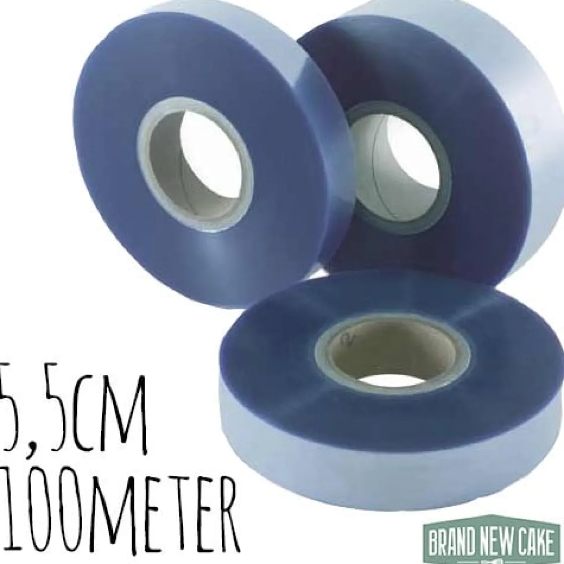 BrandNewCake Acetaatfolie rol 5,5 cm x 100 m* Foliën|Banket En Dessertvormen