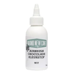 BrandNewCake Airbrush Choco Kleurstof Wit 75ml* Airbrush|Vloeibare Kleurstoffen